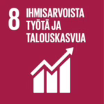 vastuullisuus 8 ihmisarvoista tyota ja talouskasvua